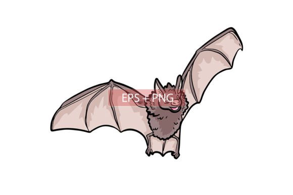 Bat Mammals Animal Illustration: A Creative Asset for Modern Design