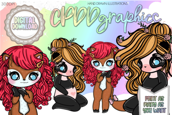 CUTE KAWAII ANIMAL CHARACTERS CLIPART: A Deep Dive