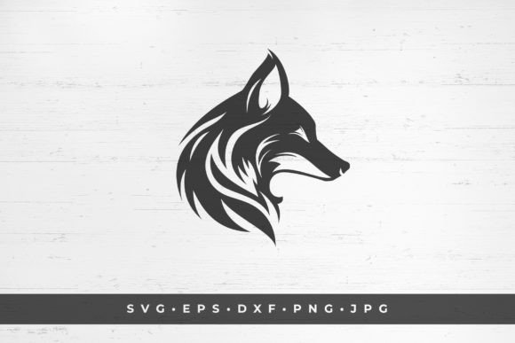 Unleashing the Wild Spirit of the Fox Head Profile Font